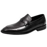 Elegante Herren-Ledermokassins