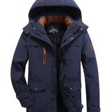 Elegante Herren-Winterjacke mit leichter Isolierung