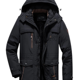 Herren-Winterjacke mit wattiertem Futter