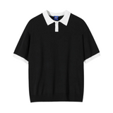 Herren-Poloshirt mit weiten Ärmeln