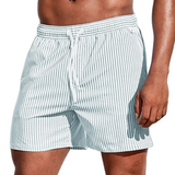 Gestreifte Herren-Badehose