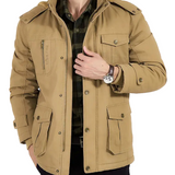 Elegante gesteppte Herren-Bomberjacke