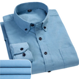 Luxuriöses Slim-Fit-Herrenhemd