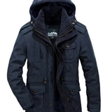 Elegante Herren-Winterjacke in Slim Fit