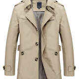 Winddichte Herrenjacke aus Baumwolle