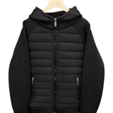 Elegante wattierte Herrenjacke aus Baumwolle