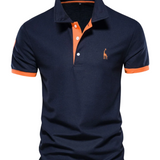 Herren-Poloshirt aus Baumwolle in vielen Farben