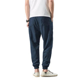 Ralf – bequeme Herrenhose im japanischen Stil