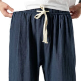 Ralf – bequeme Herrenhose im japanischen Stil