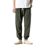 Ralf – bequeme Herrenhose im japanischen Stil