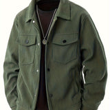 Elegante Herrenjacke aus Velours