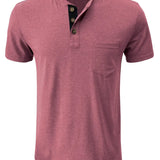 Lässiges Herren-T-Shirt aus Baumwolle