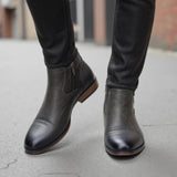 Herren-Chelsea-Boots aus Leder