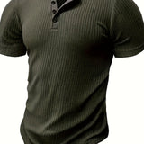 Elegantes Herren-T-Shirt mit Muster