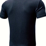 Elegantes Herren-T-Shirt mit Muster