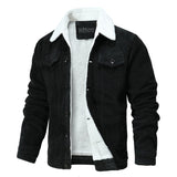 Lässige Herrenjacke mit Fleecefutter