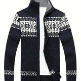 Eleganter Herren-Strickcardigan
