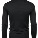Eleganter Herren-Rollkragenpullover