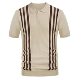 Jonas Gestreiftes Herren-Poloshirt