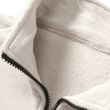 Langärmlige Herren-Strickjacke mit Reißverschluss