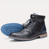 Klassische Herren-Stiefeletten aus Leder