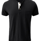 Lässiges Herren-T-Shirt aus Baumwolle