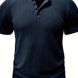 Elegantes Herren-T-Shirt mit Muster