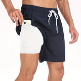 Herren-Badehose mit Taschen