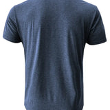 Lässiges Herren-T-Shirt aus Baumwolle