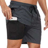 Herren-Badehose mit Taschen