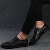 Elegante Herren-Anzugschuhe aus Leder