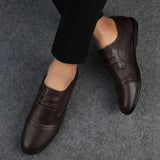 Elegante Herren-Anzugschuhe aus Leder