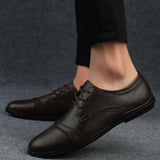 Elegante Herren-Anzugschuhe aus Leder