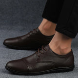 Elegante Herren-Anzugschuhe aus Leder