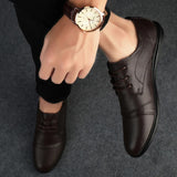 Elegante Herren-Anzugschuhe aus Leder