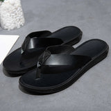 Lässige Herren-Ledersandalen