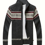 Eleganter Herren-Strickcardigan
