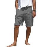Elegante Herrenshorts mit Leinen