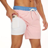 Herren-Badehose mit Taschen