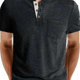 Lässiges Herren-T-Shirt aus Baumwolle