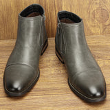 Herren-Chelsea-Boots aus Leder