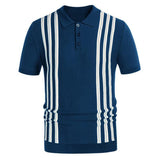 Jonas Gestreiftes Herren-Poloshirt