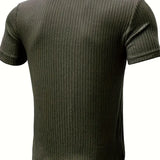 Elegantes Herren-T-Shirt mit Muster