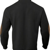 Eleganter Herrenpullover mit Knöpfen