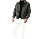 Herren-Cordjacke – Grau