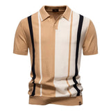 Herren-Poloshirt aus Strick