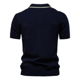 Herren-Poloshirt aus Strick