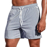 Gestreifte Herren-Badehose