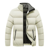 Herren-Winterjacke mit Stehkragen