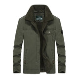 Herrenjacke aus Baumwoll-Woll-Mischung